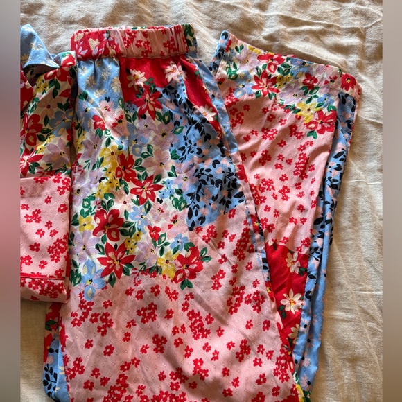 TOPSHOP patchwork pajamas set - Picture 4 of 10